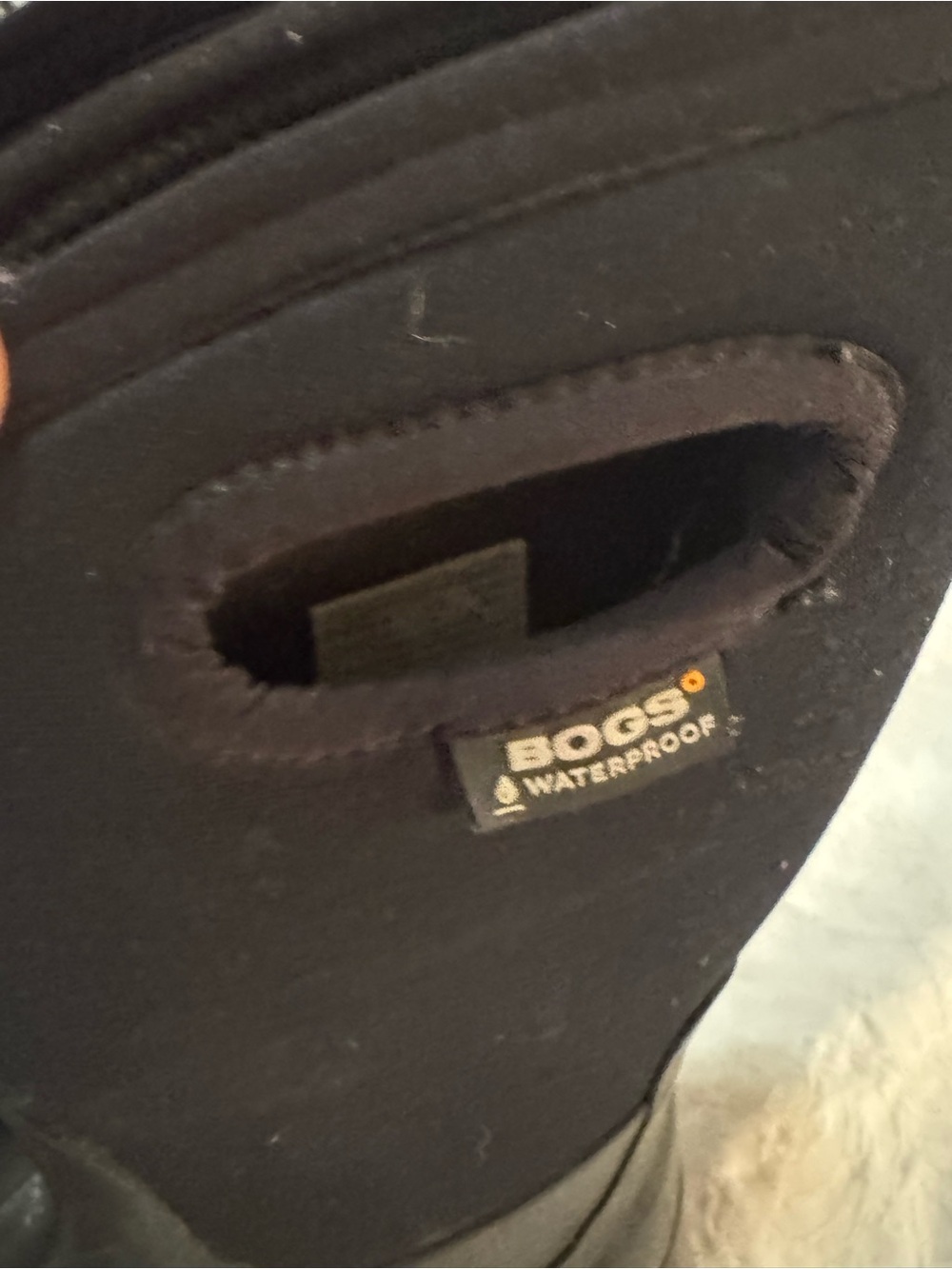 BOGS Classic High Waterproof Boots Youth Size 4 Black -30°F Winter Snow Rain - Picture 2 of 6
